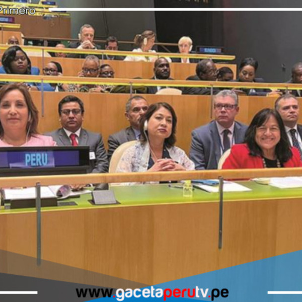 Dina Boluarte inicia participación en Asamblea General 