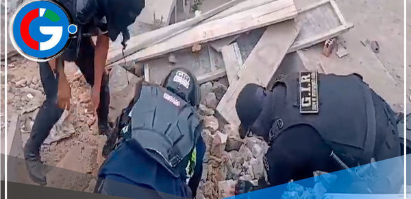 Demuelen construcciones ilegales en Cementerio Mártires del 19 de Julio en Comas