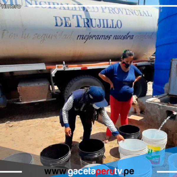 Trujillo: Restringirán durante 13 días el servicio de agua potable 