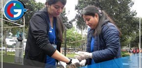 Continua colocación de microchips de identificación en el parque Kennedy