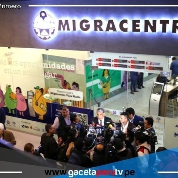Villa María del Triunfo inauguró Migracentro