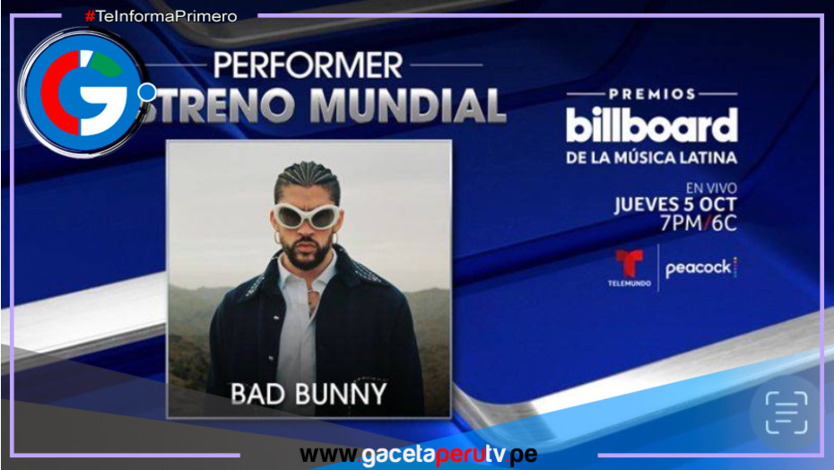 Bad Bunny Preparado Para Destacar En La Edición 2023 De Los Premios