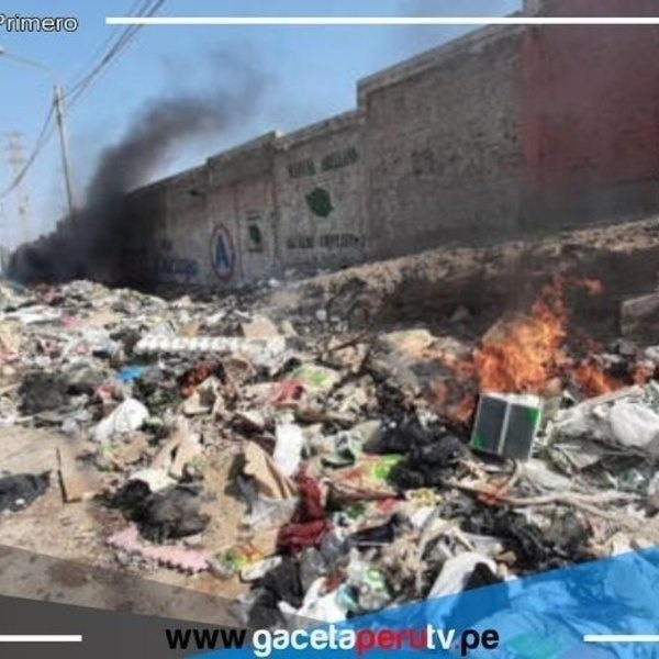 Vía San José – Chiclayo es un riesgo inminente por la basura 