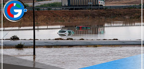 Fuertes lluvias numerosos incidentes en España