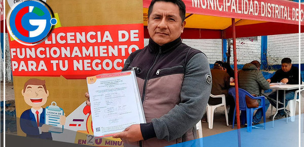 Entrega Récord de Licencias de Funcionamiento en Año Nuevo Comas para Combatir la Informalidad