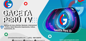 Vea el Canal de Noticias en Vivo Gaceta Perú TV