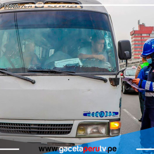 Servicio de transporte público sin autorización fue infracción más cometida en 2023