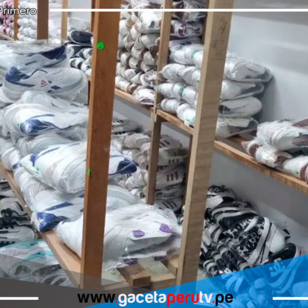 Incautación millonaria en La Victoria: Policía Fiscal desmantela red de falsificación de zapatillas de marcas reconocidas