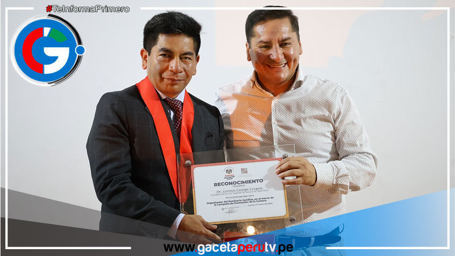 Alcalde Ulises Villegas y Presidente de la Corte Superior de Justicia lideran campaña de Cultura Jurídica en Comas