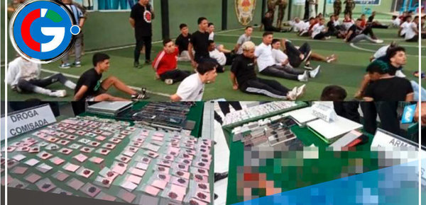 Intervención en "Paradise": 91 personas detenidas, armas y droga incautadas en San Juan de Lurigancho