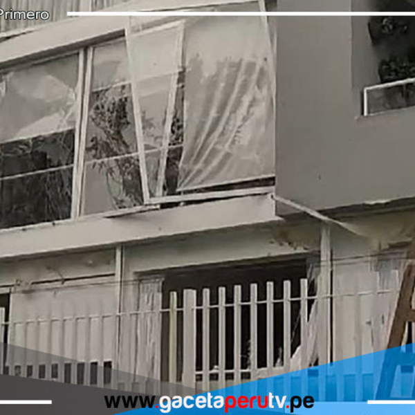 Emergencia en San Isidro: Explosión en edificio deja dos heridos y severos daños