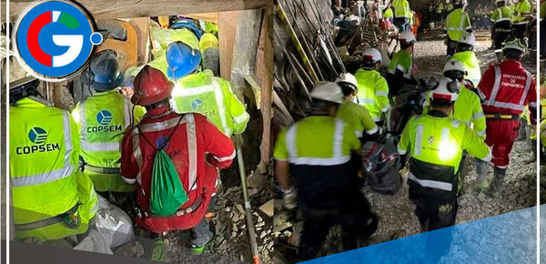 Wilder Alarcón Ramos Recuperado con Vida Después de Permanecer Atrapado en Socavón de la Mina Cobriza
