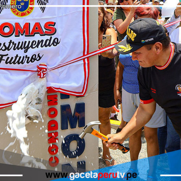 Avance Notable: Alcalde de Comas, Ulises Villegas, Continúa Transformando el Distrito con la Entrega de Infraestructuras Clave