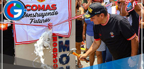 Avance Notable: Alcalde de Comas, Ulises Villegas, Continúa Transformando el Distrito con la Entrega de Infraestructuras Clave