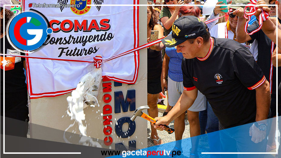 Avance Notable: Alcalde de Comas, Ulises Villegas, Continúa Transformando el Distrito con la Entrega de Infraestructuras Clave