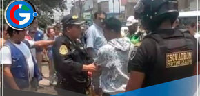 Extranjero Venezolano Atrapado Robando en Plena Acción: Serenos de Comas Actúan Rápidamente