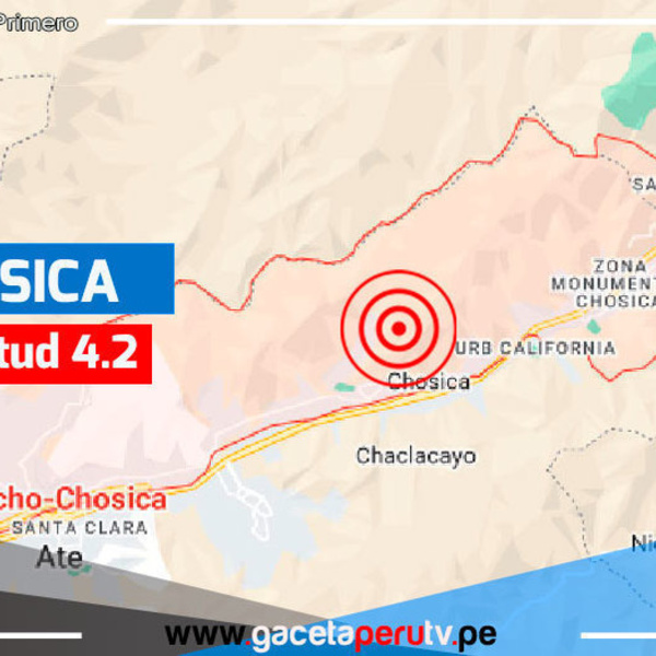 Alerta en Chosica: Sismo de 4.2 Despierta la Importancia de la Preparación Ante Desastres