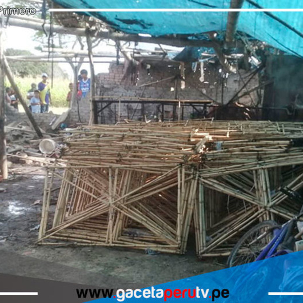 Bomberos y autoridades de Monsefú controlan siniestro que pudo costar decenas de vidas en Lambayeque