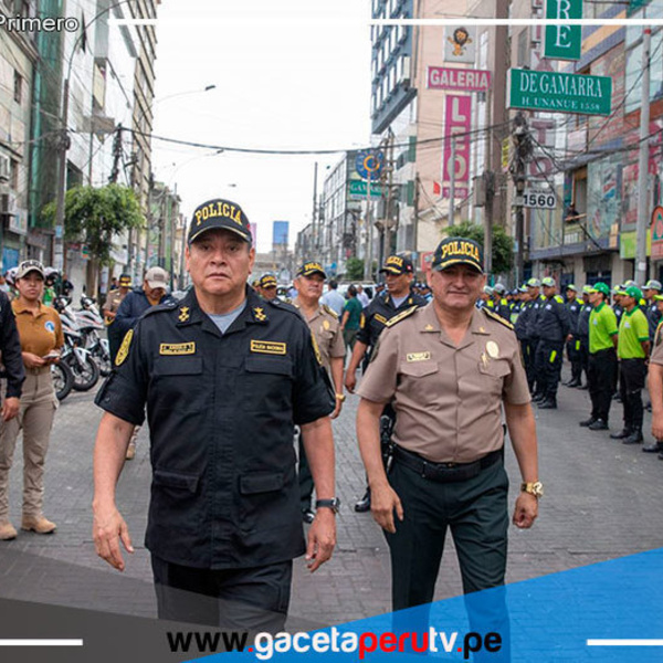 No se ampliará Estado de Emergencia en San Martín de Porres y San Juan de Lurigancho, confirma Comandante General de la PNP
