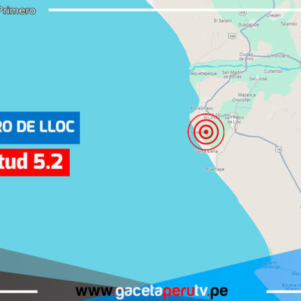 Sismo de Magnitud 5.2 Estremece San Pedro de Lloc en Noche Inesperada