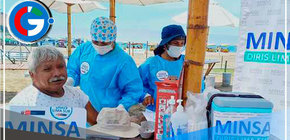 Bañistas podrán recibir la vacuna bivalente en la playa Agua Dulce