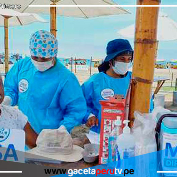 Bañistas podrán recibir la vacuna bivalente en la playa Agua Dulce