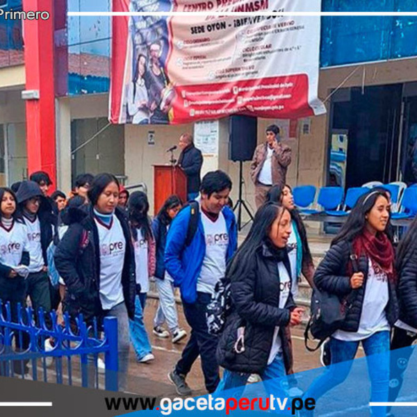 San Marcos abre centro preuniversitario en Oyón 