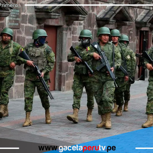 Decisión Histórica: Ecuador reconoce conflicto armado interno y moviliza Fuerzas Armadas