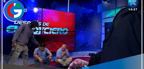Hecho sin Precedentes: Encapuchados armados irrumpen en TC Guayaquil durante emisión en vivo