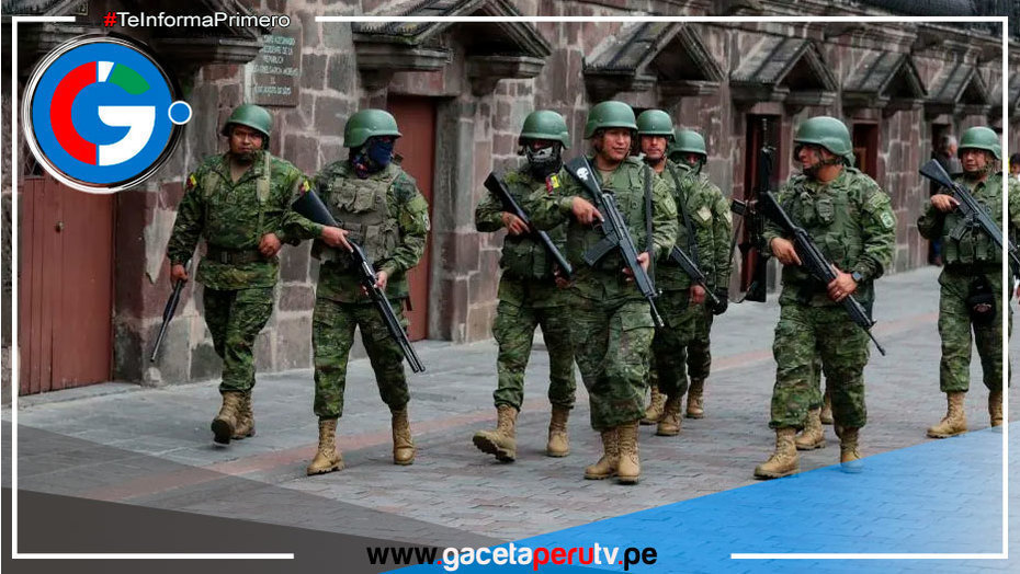 Decisión Histórica: Ecuador reconoce conflicto armado interno y moviliza Fuerzas Armadas