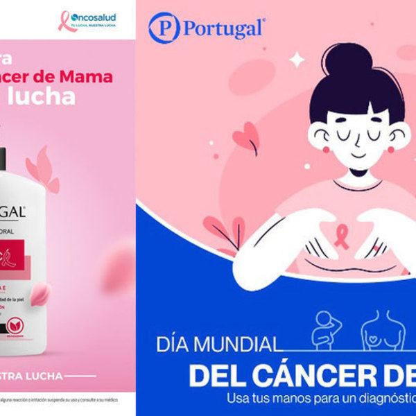 Laboratorios Portugal lanza edición especial de crema corporal para concientizar la lucha contra el cáncer de mama