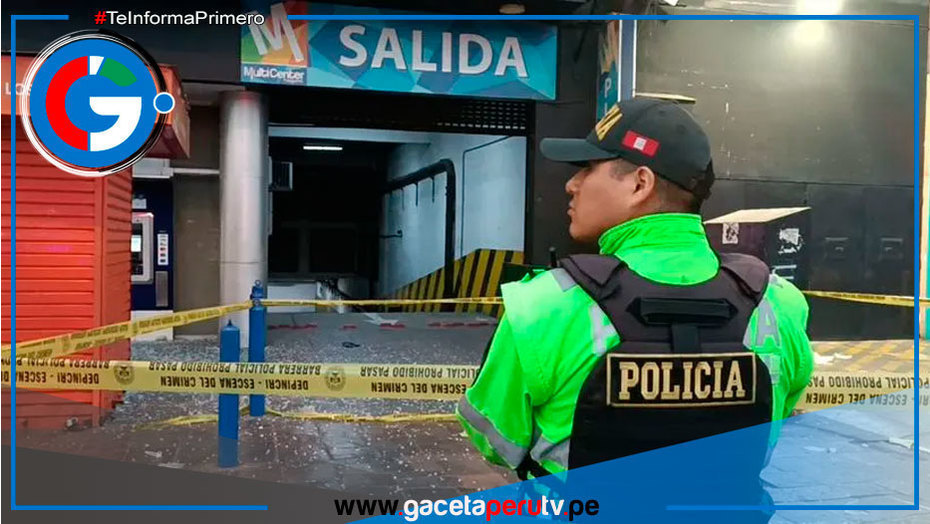 Balacera en Independencia genera destrozos en centro comercial en Independencia