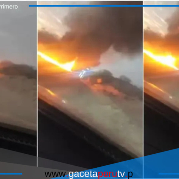Pánico en la Panamericana Sur tras volcadura de tráiler que transportaba combustible