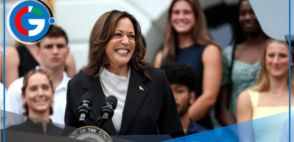 Fans de Taylor Swift respaldan a Kamala Harris en su gira