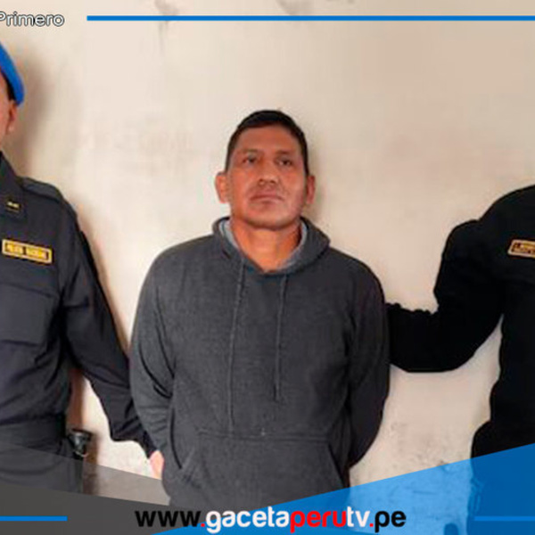 Detienen a Iván Quispe, hermano del cabecilla terrorista