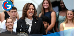 Fans de Taylor Swift respaldan a Kamala Harris en su gira