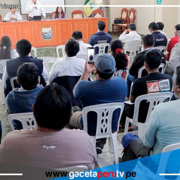 Arequipa:  Atienden agenda para fortalecer la gestión sostenible de recursos marinos 