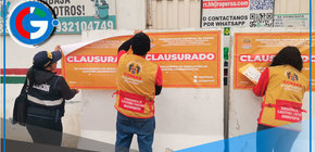 Empresa REPERSA cerrada por falta de licencia y certificación en Comas