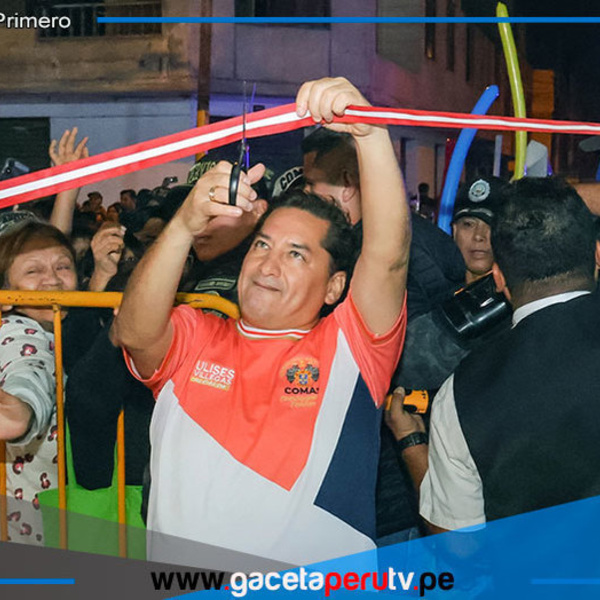 Comas estrena parque “Los Libertadores de América”