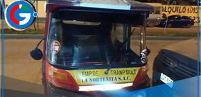 Villa María del Triunfo: Hombre finge ser pasajero y se lleva una mototaxi