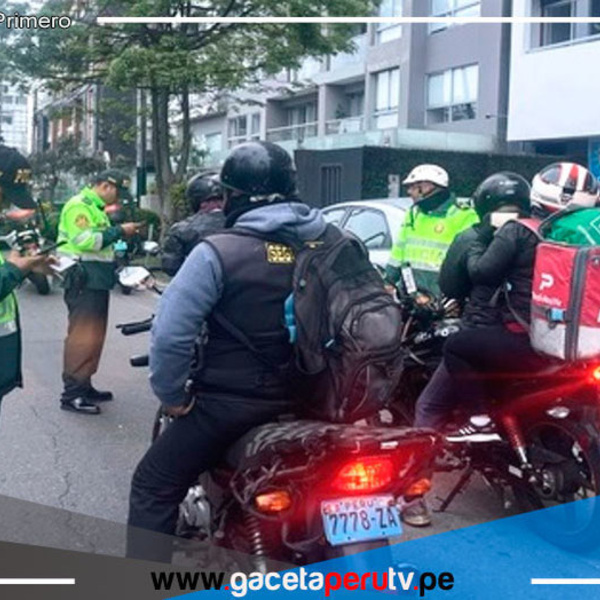 Más de 120 detenidos durante operativo en Lima 