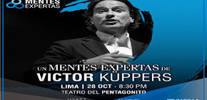 Evento más importante de psicología positiva en el mundo: "Un mentes expertas de Víctor Küppers"