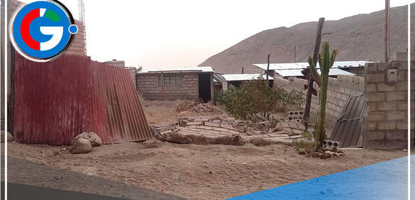 Arequipa: fuertes vientos dejan un herido y local de Pronoei destruido 