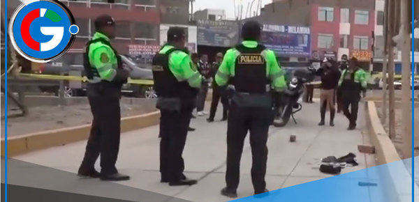 Delincuentes extranjeros desatan balacera en San Martín de Porres