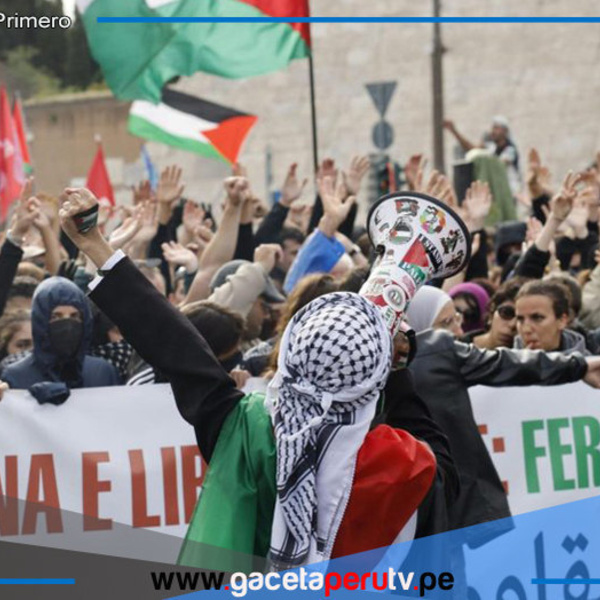 Miles de personas se manifiestan globalmente por Palestina