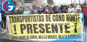 Transportistas protestan contra extorsión y exigen renuncias ministeriales