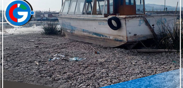 Puno: nivel del agua del lago Titicaca descendió 66 centímetros en los últimos 6 meses