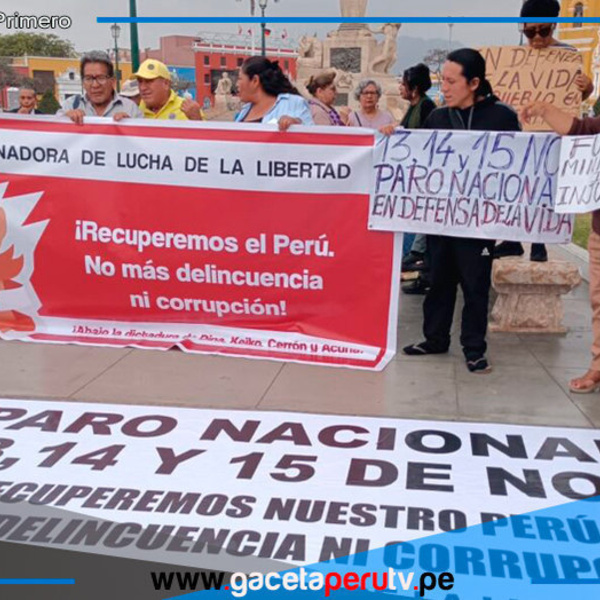 Paro nacional del 14 de noviembre: "Haremos sentir nuestra voz ante Estados Unidos y China"