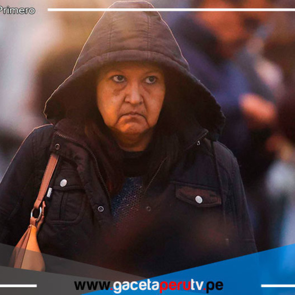 Temperatura en algunas regiones de la costa norte descendería hasta los 12°C 
