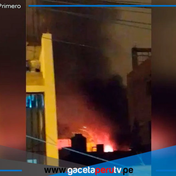 Incendio en vivienda deja dos ancianos fallecidos en Comas